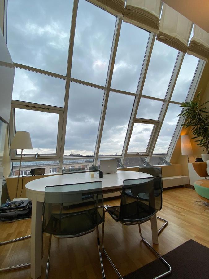 Riga Centre , Skyloft Apartment 178M2 Luaran gambar